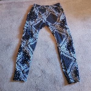 Men's Parsleys White/Black Cargo Pants Sz M